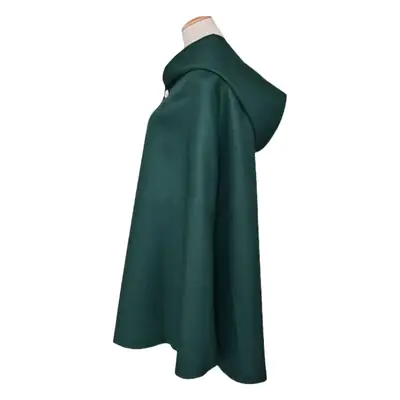 Anime Attack Green Long Cosplay Cloak