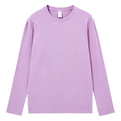 Sanhai Whale Heavy Cotton Long Sleeve T-Shirt Navy Blue