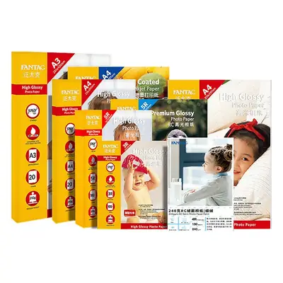 Pantaik high-gloss Photo Paper 6 inch 5 inch 7 inch 210g 4r waterproof rc photo paper a4 inkjet printing photo paper suede