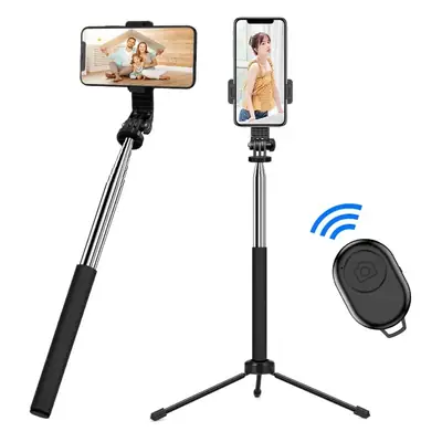 Multi-functional Phone Stand Tripod with Bluetooth Remote