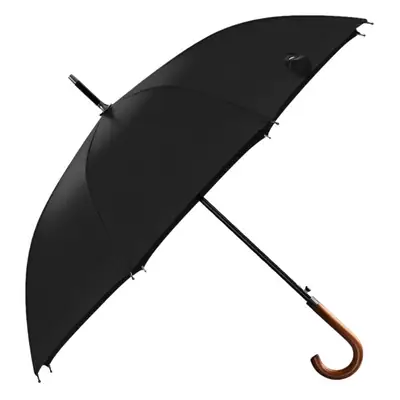 Japanese Style Wooden Handle Umbrella with Automatic Raincoat