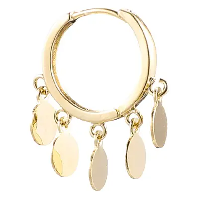 High-End Glitter Circle Earrings for Women