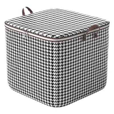 Houndstooth Storage Box Large Household Moving Storage Bag