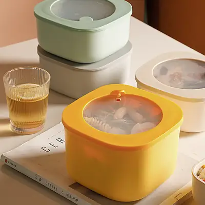Colorful Bento Lunch Box Set for Office Workers