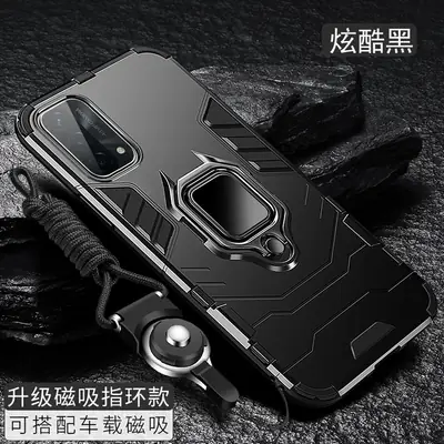 Oppo A93 Silicone 5G Protection Case Black