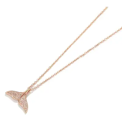 Gold Mermaid Tail Necklace for Women