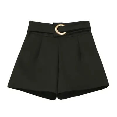 White High-Waisted Wide-Leg Pants for Women
