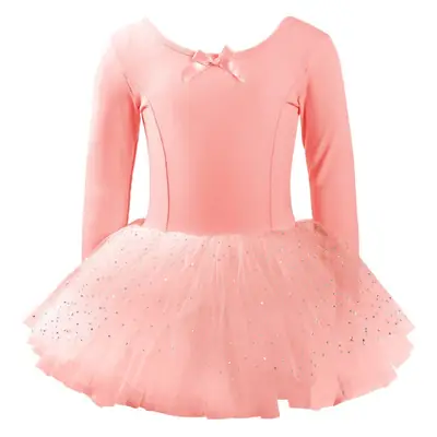 Pink Tulle Tunic with Sparkle Belt for Girls