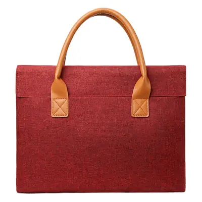 Oxford Cloth Laptop Bag Grey Anti-Wear Business Men