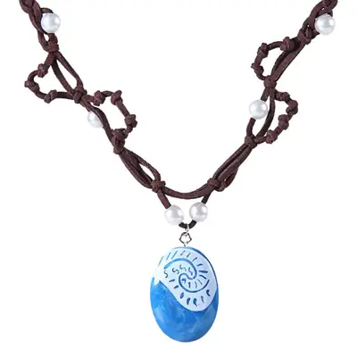 Blue Moon Moana Moana Moyana Cosplay Necklace