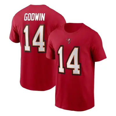 Men's Red Fournette 28 NFL Rugby T-Shirt