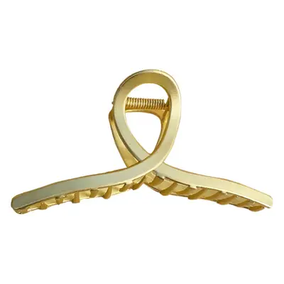 Elegant Gold Shark Clip Hair Grab for Women 11cm