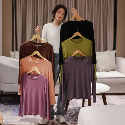 Long Sleeve T-Shirt for Women Spring Autumn Wear