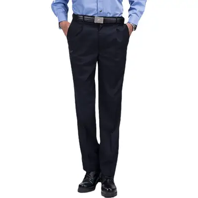 Navy Blue Security Pants for Men Women Spring Autumn Suit