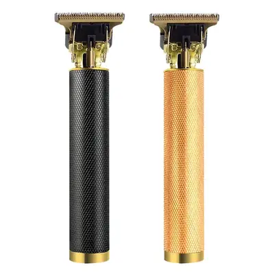 Men's Cross-Border Electric Hair Clipper Set Gold Black