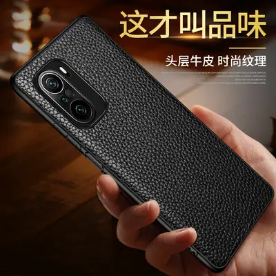 Redmi K40 Pro Protective Leather Case Blue 6.67"
