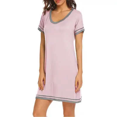 Women's Black Round Neck Dress 2022 Spring Summer