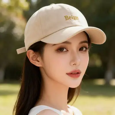 Japanese Style Women's Baseball Cap Soft Top Summer