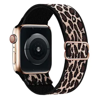 Suitable for Apple Watch Strap Iwatch11 Apple Watch Strap Elastic Figure-Eight Buckle Nylon Watch Strap