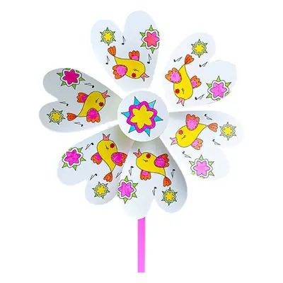 Kids Windmill Painting Toy for Kids Outdoor Art Craft