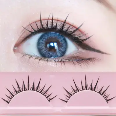Black False Eyelashes for Nightclub & High End Makeup