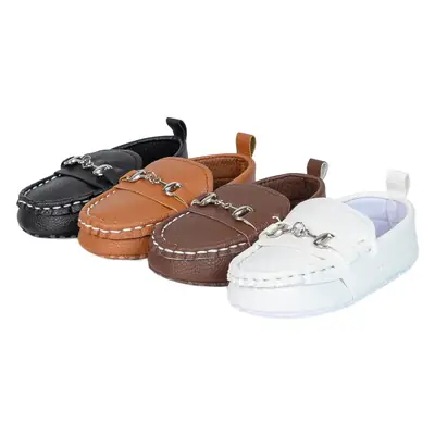 Spring and Autumn New Baby Shoes 0-1 Year Old British Style Soft Sole Baby Toddler Shoes Beans Shoes Leather Shoes Baby Shoes