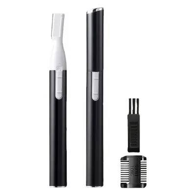Electric Eyebrow Trimmer for Women Pink Black