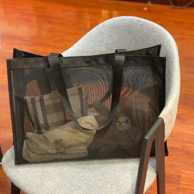New Korean Style Mesh Wash Bag Large Capacity