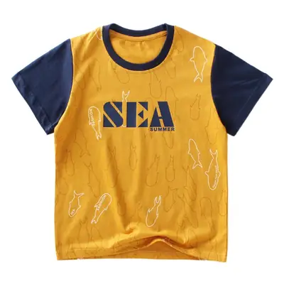 2023 Kids Summer Printed T-Shirts Set