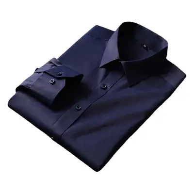 Spring New Breathable Formal Men's Shirts Embroidered Logo Wholesale