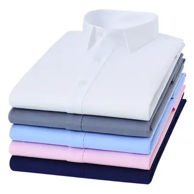 Men's Lavender Bamboo Fiber Long Sleeve Shirt A350-2