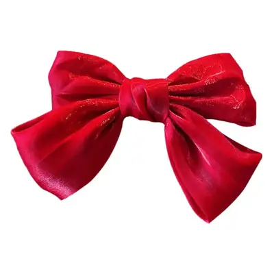 Pink Bow Hairpin for Girls Top Clip South Korea