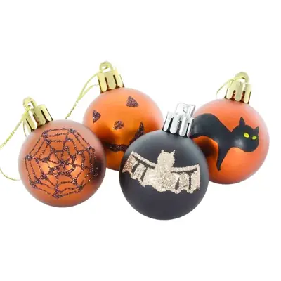 Halloween Halloween decoration balls 6cm 12pcs