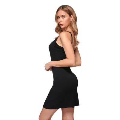 Light Pink Modal Undershirt Vest Dress for Women