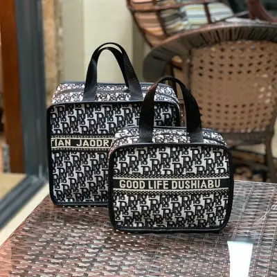 New European Style Large Capacity Cosmetics Bag for Women