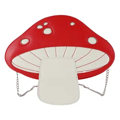 Cute Mushroom Bag 2026 New Arrival Cartoon Chain Color-Blocking Shoulder Bag