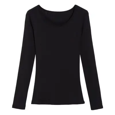 Black Korean Style Women's Top Sleeve T-Shirt 2021