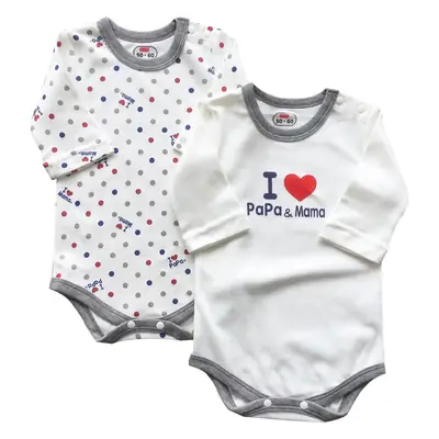 Baby Summer Wrap Fart Clothes Pink Cotton Long Sleeve