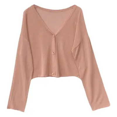 Women Long Sleeve Knitted Cardigan Summer Beach Wear