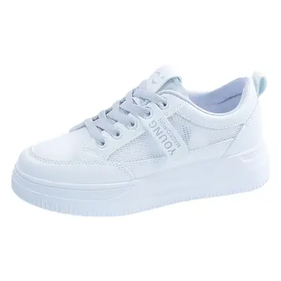 Women White Mesh Casual Sneakers 2025 Summer
