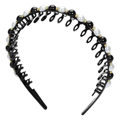 Pearl Hairpin Bangs for Women Elegant Headband