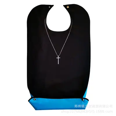 Old Man's Saliva Towel Adult Bib Food Bag Waterproof Antifouling
