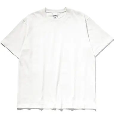 Men Cotton T-Shirt White 300g Xinjiang