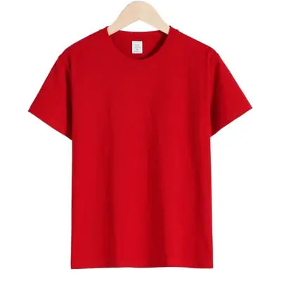 180g Cotton Kids T-Shirt White Short Sleeve