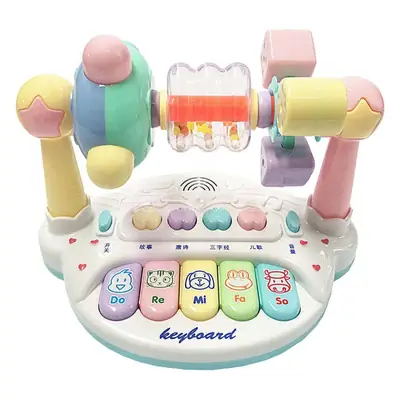 Electronic Musical Piano Toy for Kids, Colorful & Sound-Generating
