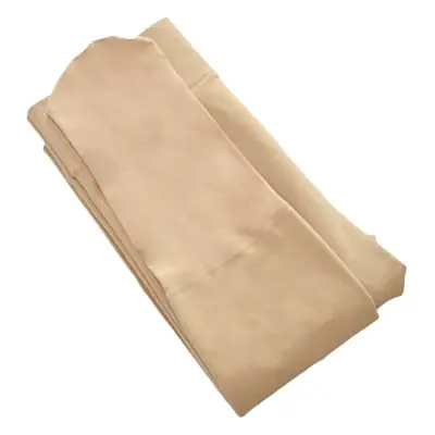 Black Fleece-Lined Over-the-Leg Pantyhose for Women