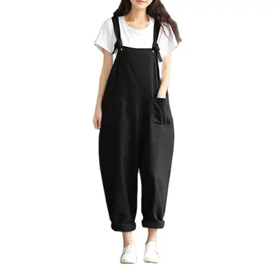 Women Green Strap Trousers Large Factory 4091