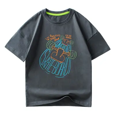 Children's Striped Cotton T-Shirt Medium to XL