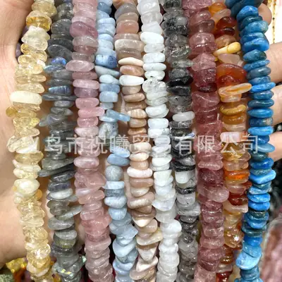 Wholesale Crystal Agate Gravel Bracelet 3-12mm Irregular