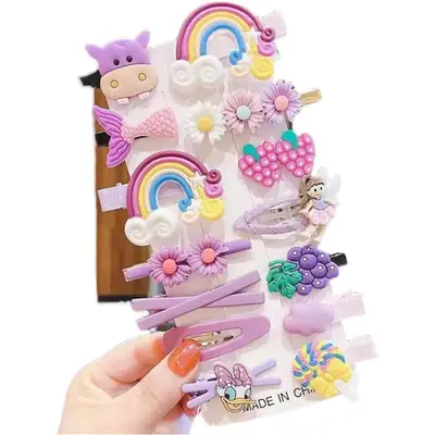 Cute Pink Hairpins for Girls Summer Collection